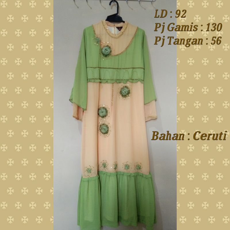 Gamis Pesta Preloved