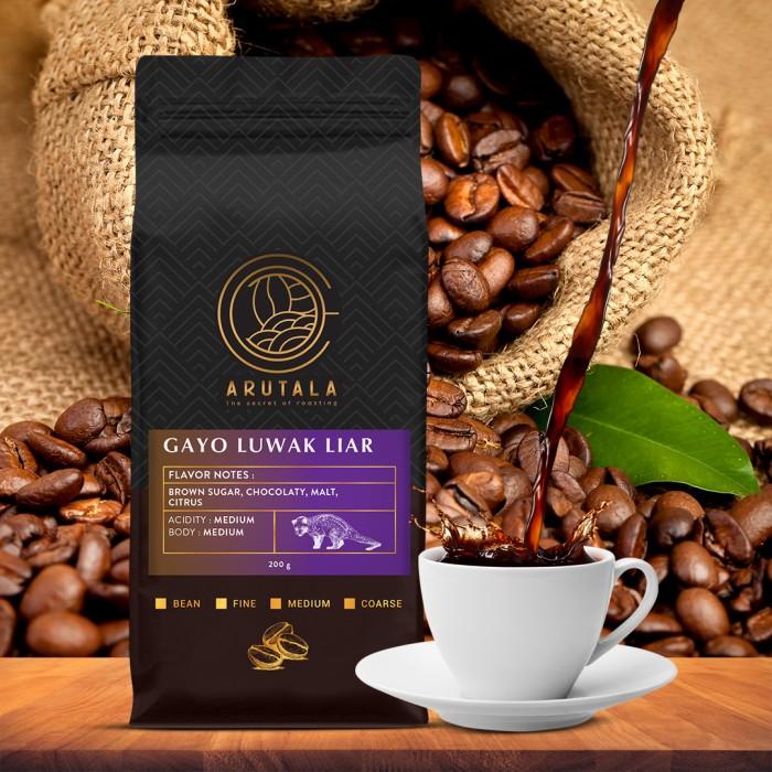 

Nay / Arutala Kopi Luwak Gayo Wild Civet Coffee 200 Gram