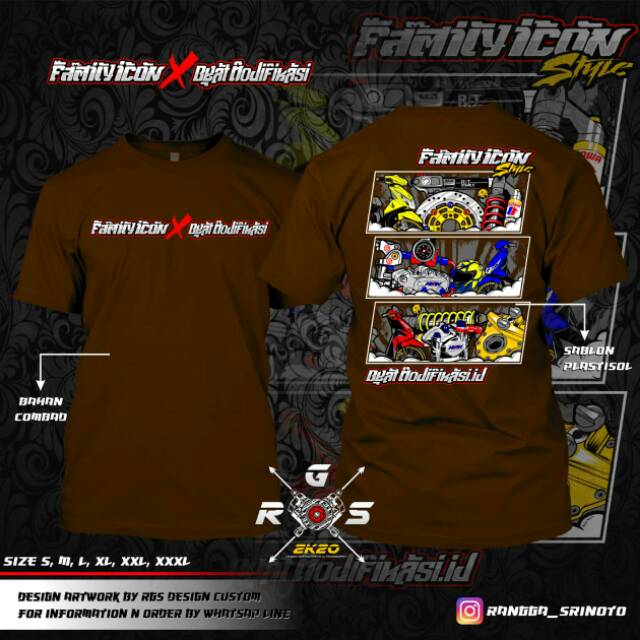 famili icon x beat modifikasi
