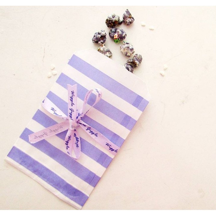 

(part 4) paper bag/ kantong kertas/ treats bag/ flat paper bag/ stripe paper bag