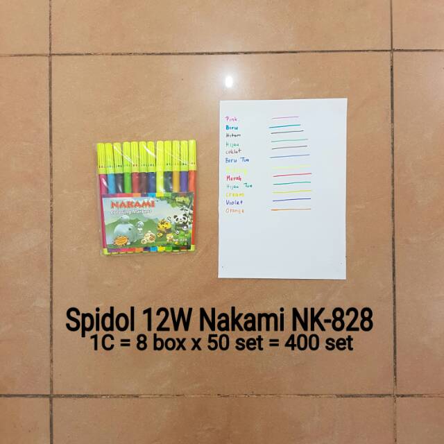 

Spidol warna/i hrga per pcs