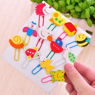 CARTOON Paper Clip/ Klip Kertas/ Bookmark