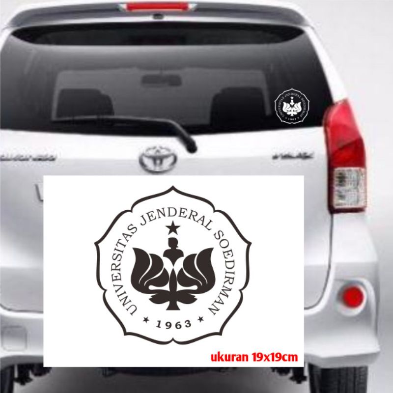 Stiker Laptop Kaca Mobil Windsheild Unsoed