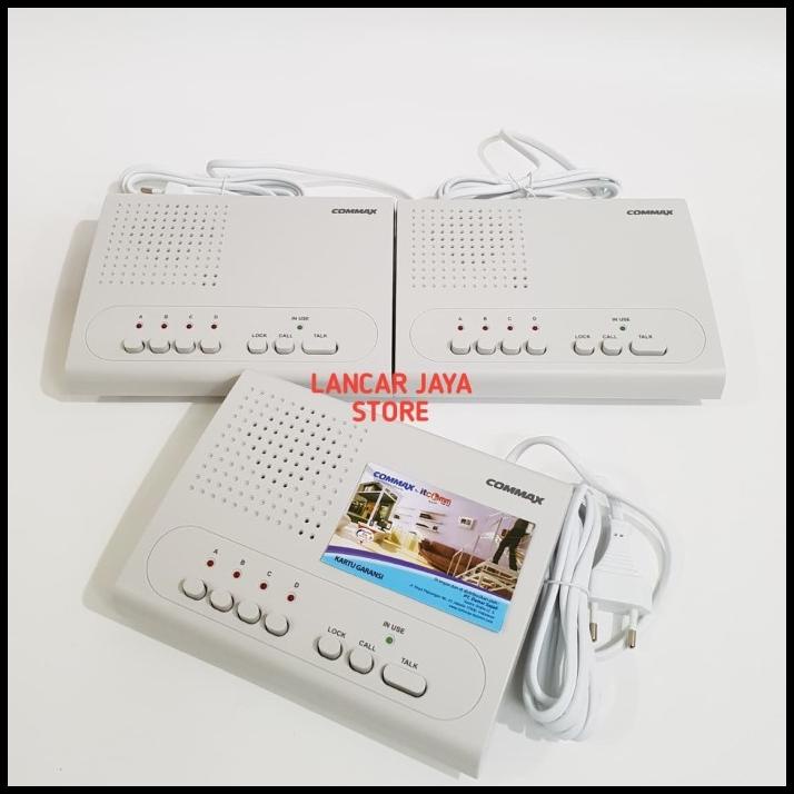 Intercom Wireless Commax Wi-4C Putih
