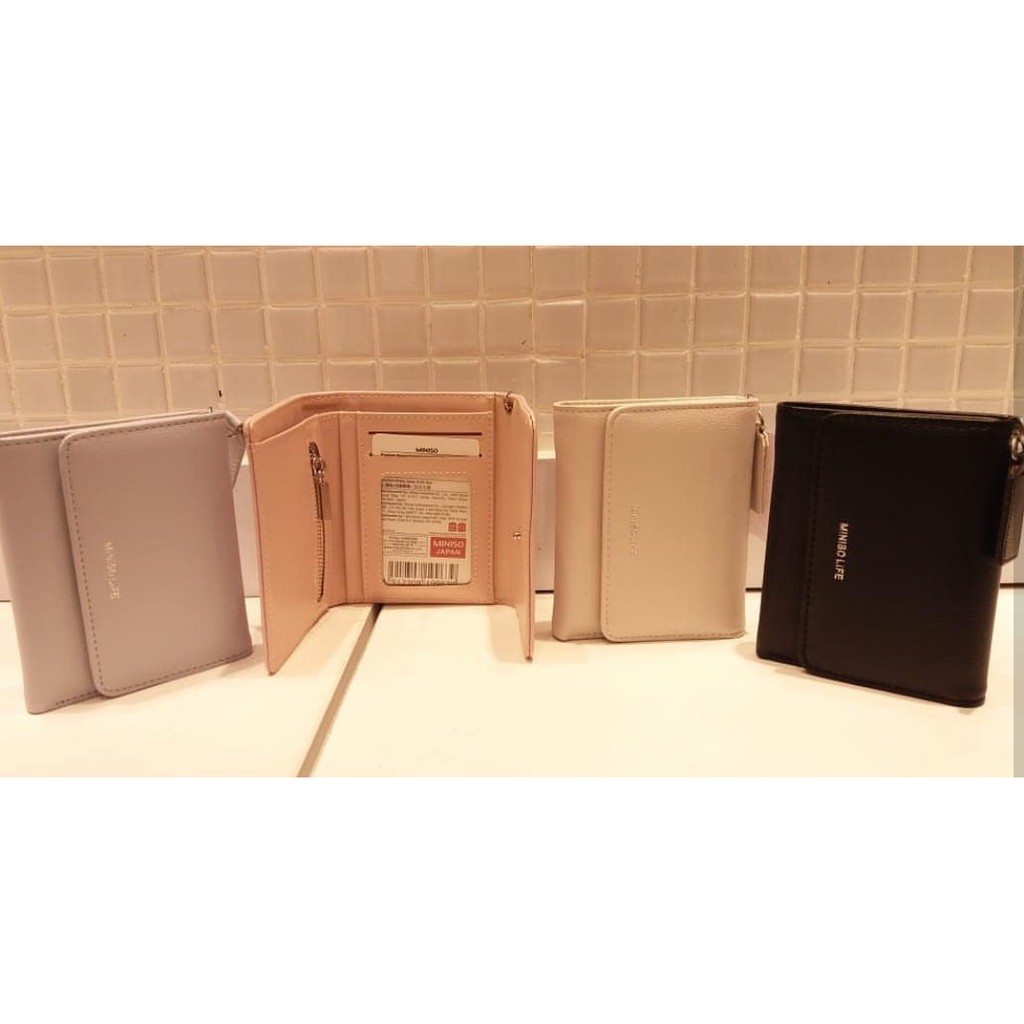Miniso Officil Dompet Wallet Lipat