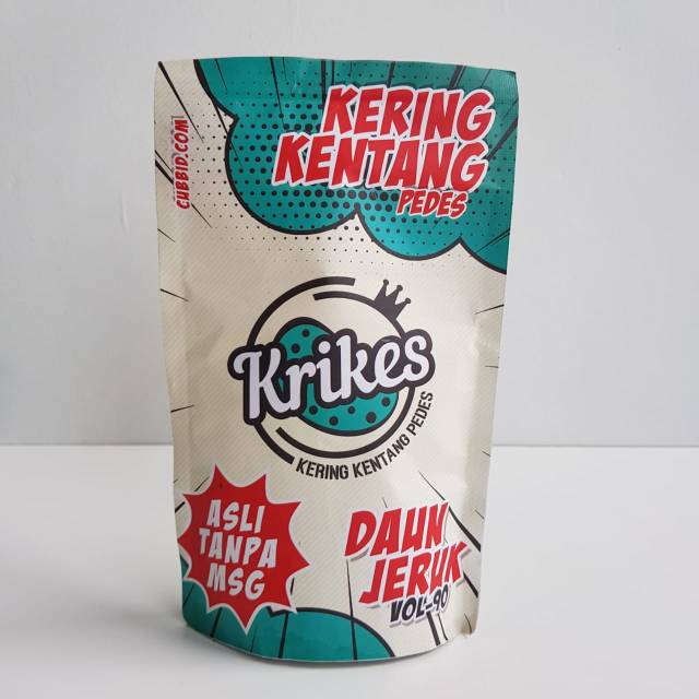 

Kering Kentang Pedes 125 gram Kemasan Limited Edition versi anak Millenial