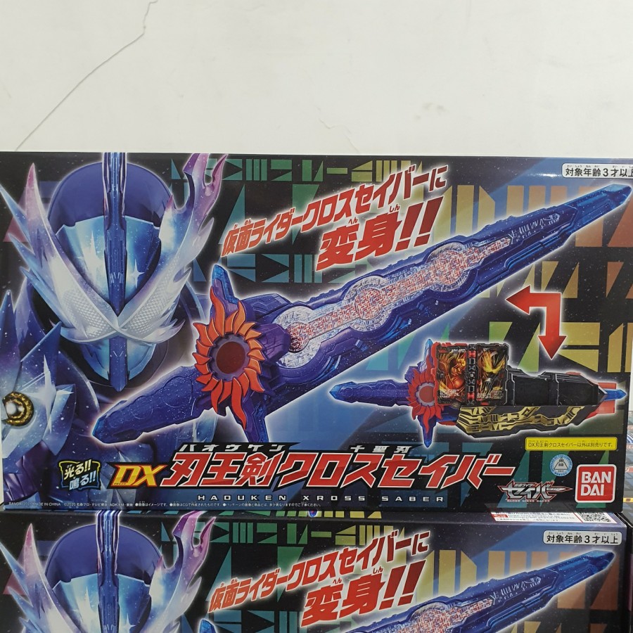 DX HAOUKEN XROSS SABER BANDAI KAMEN RIDER SABER DX Seiken Driver Birthday Gift Mainan Anak Mainan Ka
