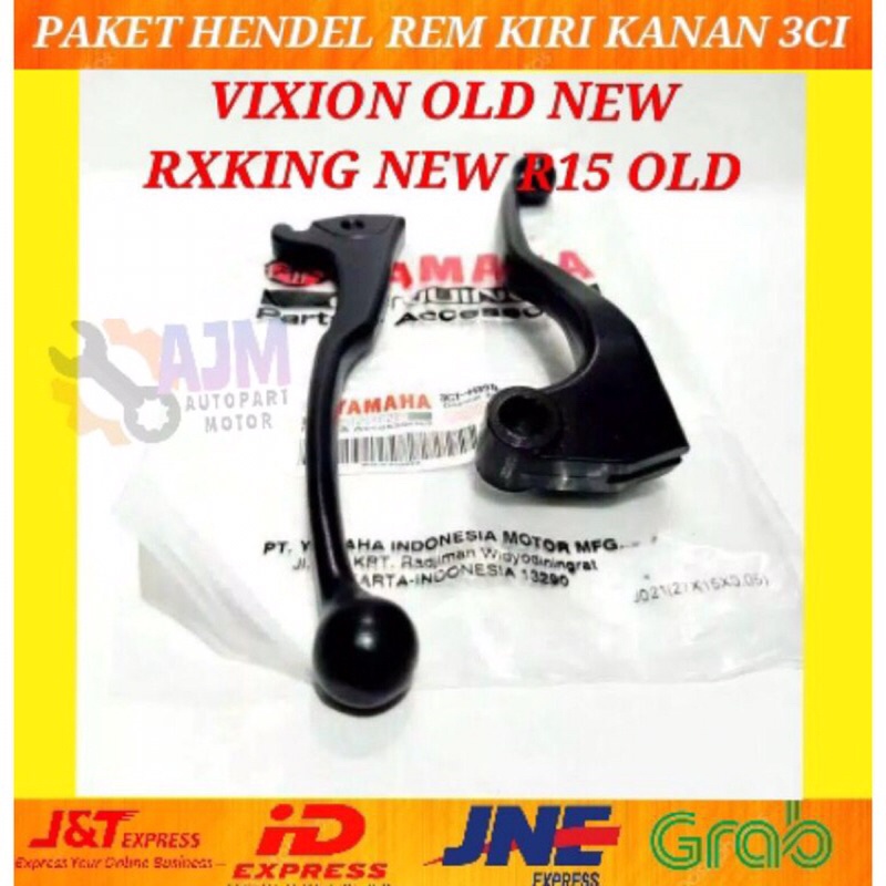 PAKET HENDEL REM+KOPLING KIRI KANAN VIXION OLD NEW RXKING NEW SCORPIO 3Ci