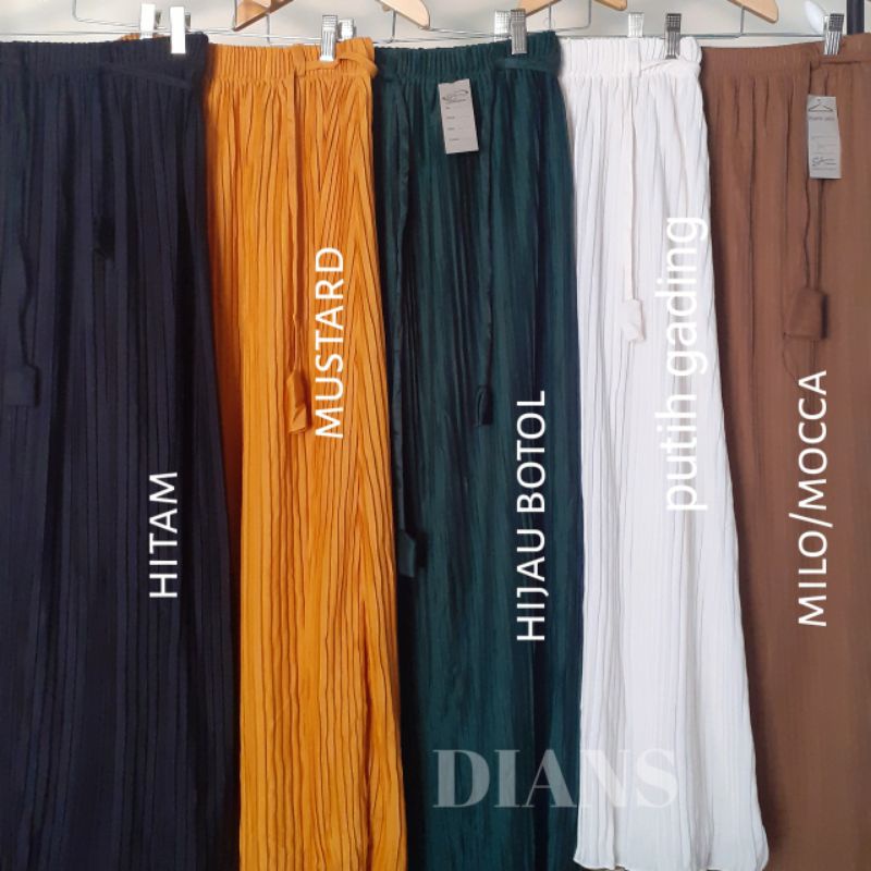 Rok Plisket Tali Lonceng Termurah Best Seller