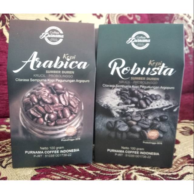 

Kopi Robusta Arabica