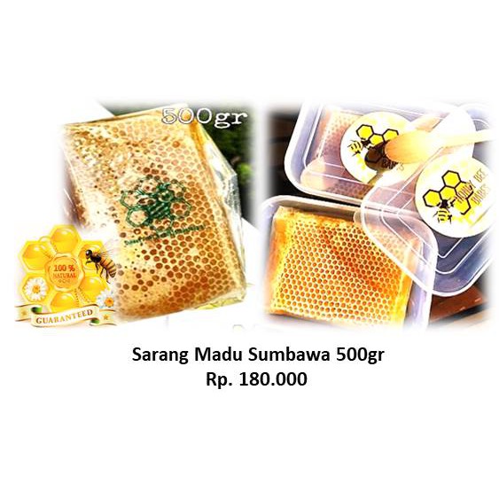 

Sarang Madu Sumbawa Hutan 500gr