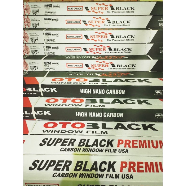 KACA FILM SUPER BLACK KTT/SILVER .. HIJAU BOTOL .. BIRU .. BROWN .. HITAM