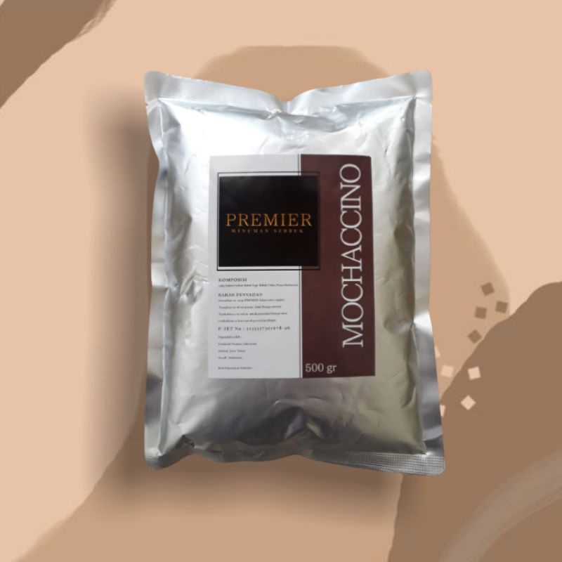 

Minuman Bubuk Instan PREMIER Rasa Mochaccino 500 gr