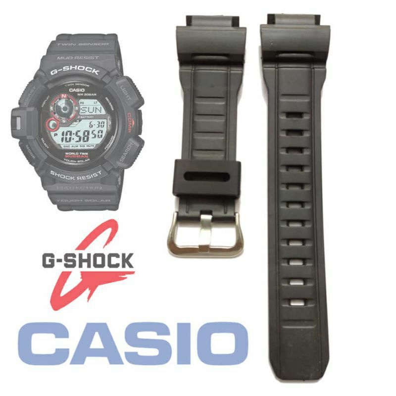 Strap tali jam Casio G-Shock mudman G-9300 G-Shock G9300 G-9300 G 9300