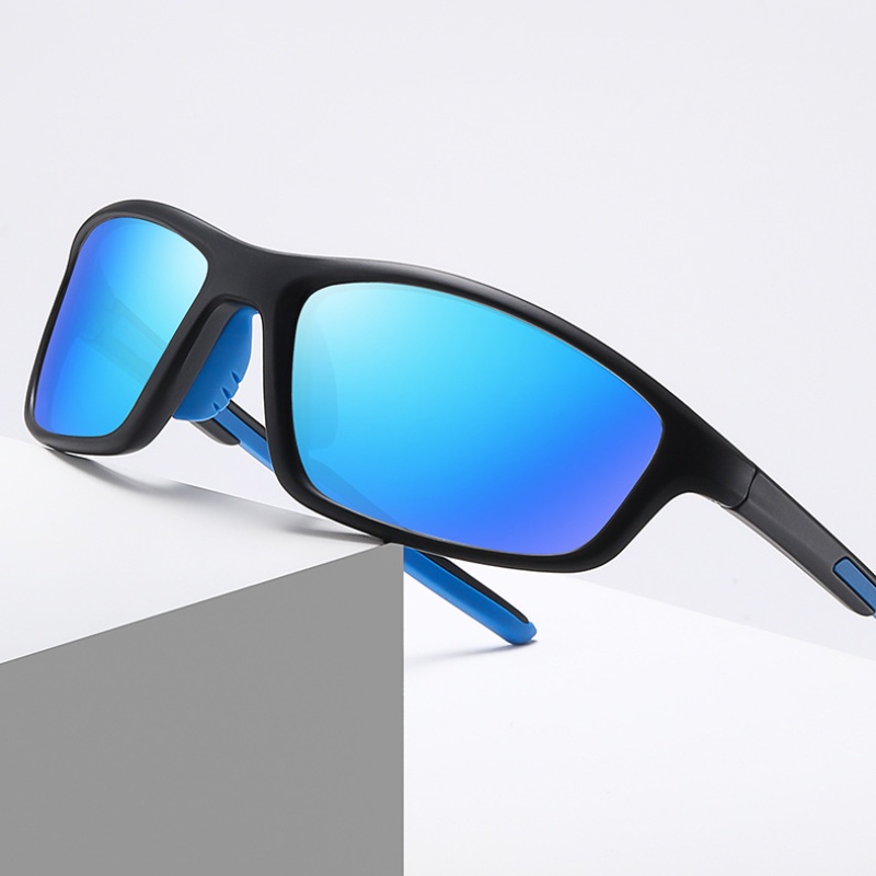 Tr90 Kacamata Hitam Lensa Photochromic Polarized Dengan Bantalan Hidung Untuk Olahraga Lari