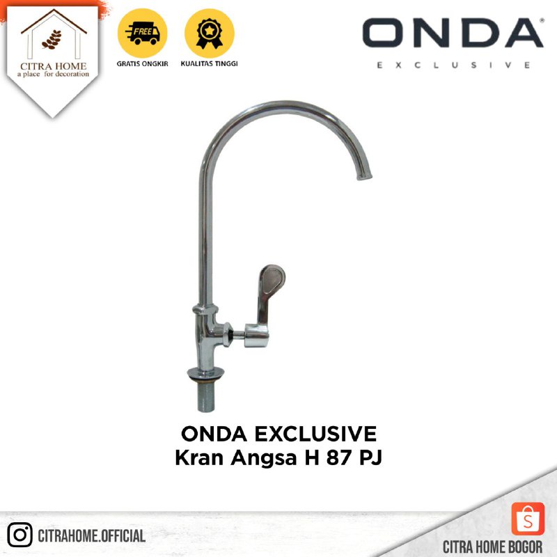 CITRAHOME Onda Exclusive Kran Air Sink Tap Type H 87 PJ Kran Angsa