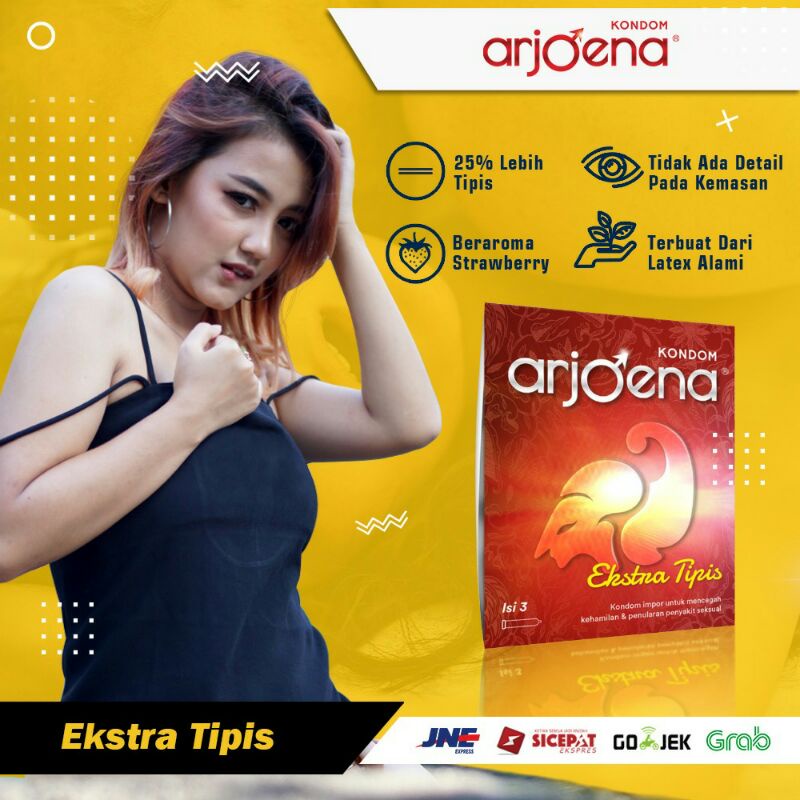 Kondom Arjoena Extra Tipis Box isi 12 pcs Arjuna