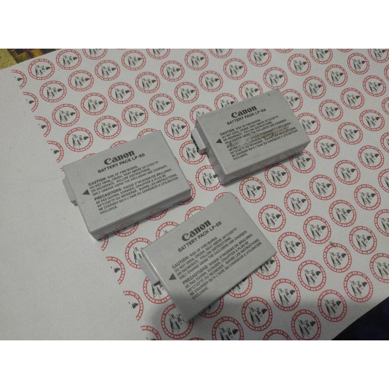 Battery Original Canon LP-E8 Second Original