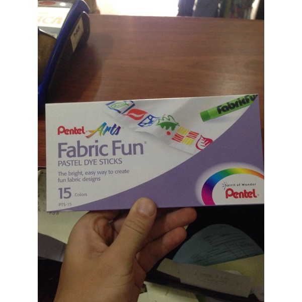 

Free Ongkir Pentel Fabric Fun 15 W Terlaris