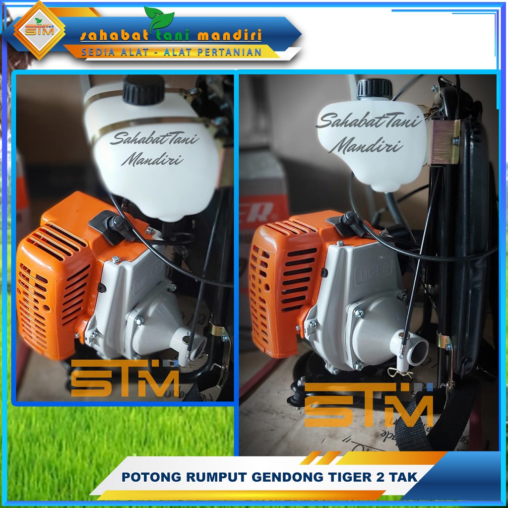 Mesin Potong Rumput Alat Potong Rumput Taman Kebun Gendong TIGER 2TAK