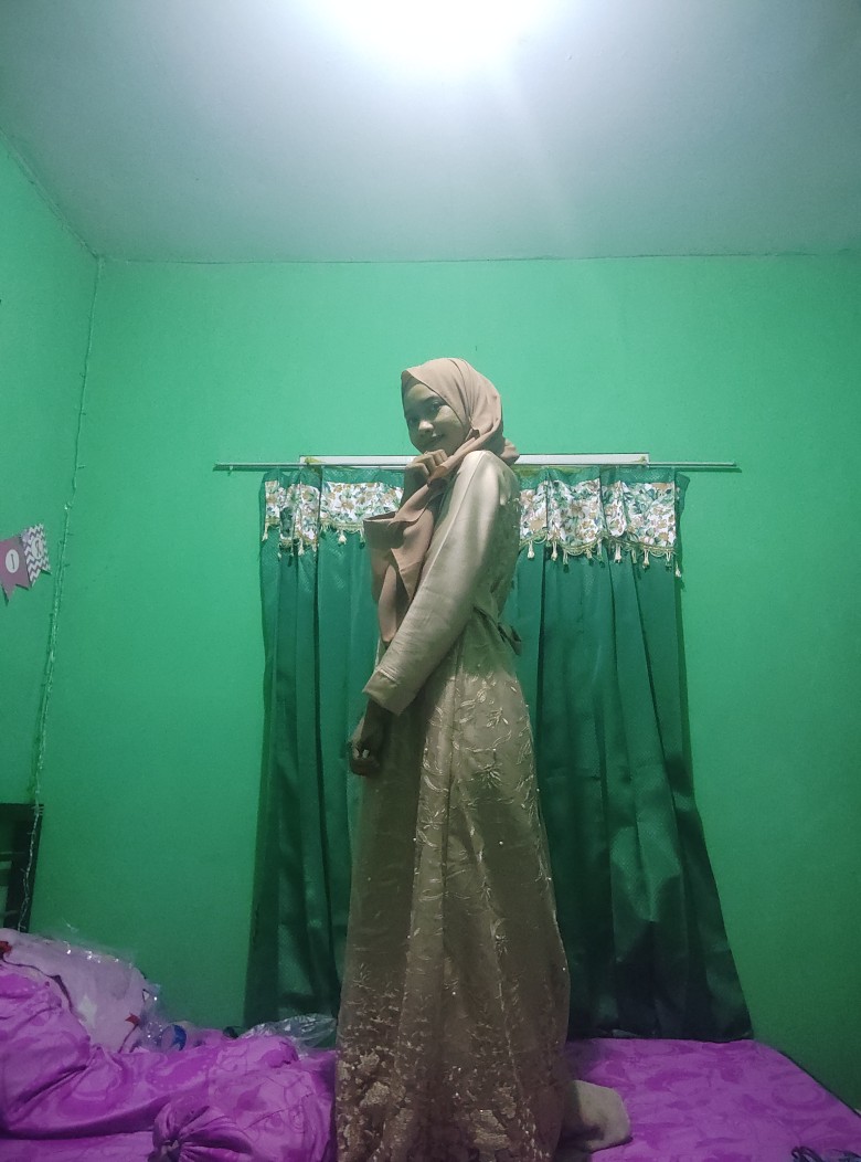 Ready 8 Warna Tille Memutar Aplikasi Mutiara Ada Jumbo Nayaka Batik - Gamis Pesta Asmara Aura Gown