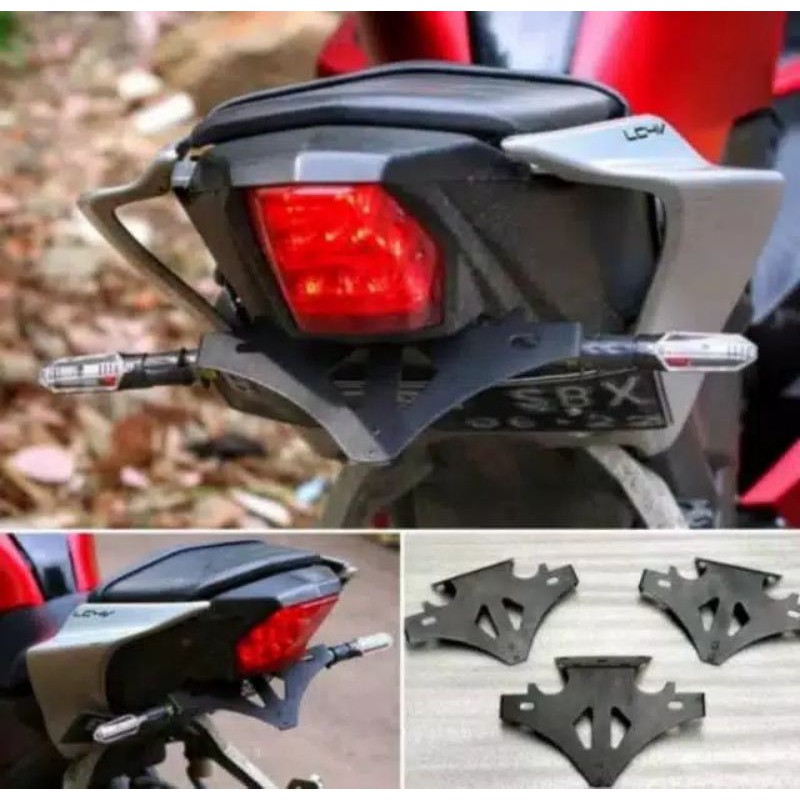 tail tidy belakang tailtidy breket plat nomor belakang tail tidy variasi ninja r15 gsx cb cbr