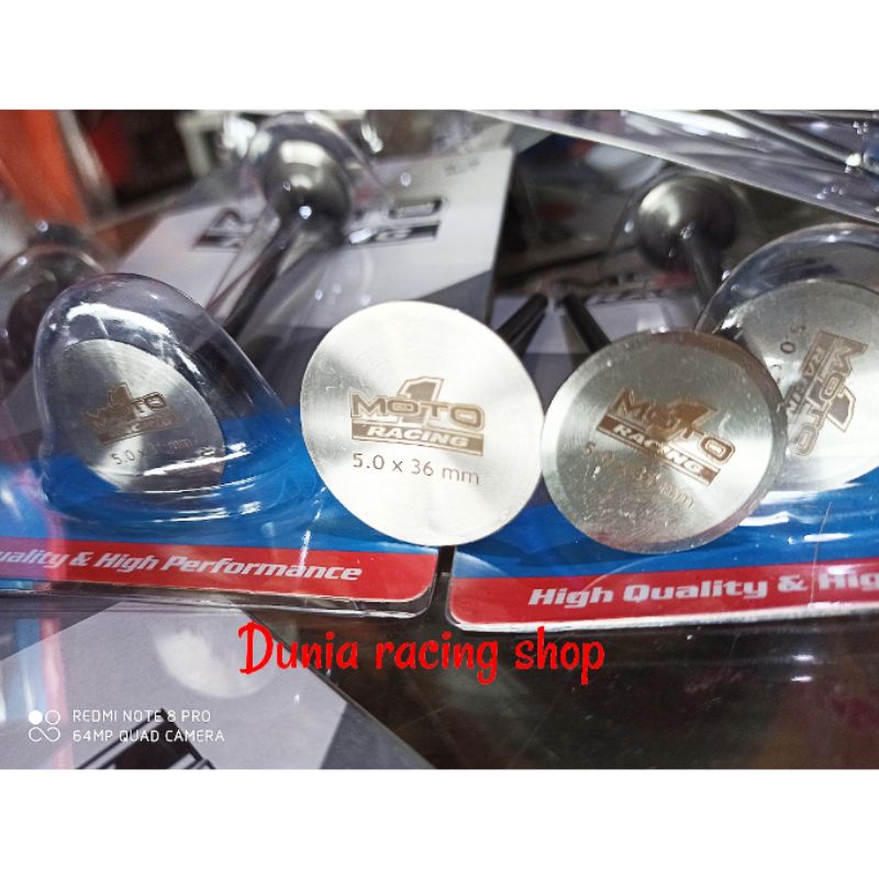 Klep MOTO 1 24 28 25 30 26 31 29 34 31 36 batang 5mm batang 4.5mm 29 34 batang 5.5mm Klep Jupiter MX 22/19 batang 4.5mm Klep 25/22 batang 4.5mm