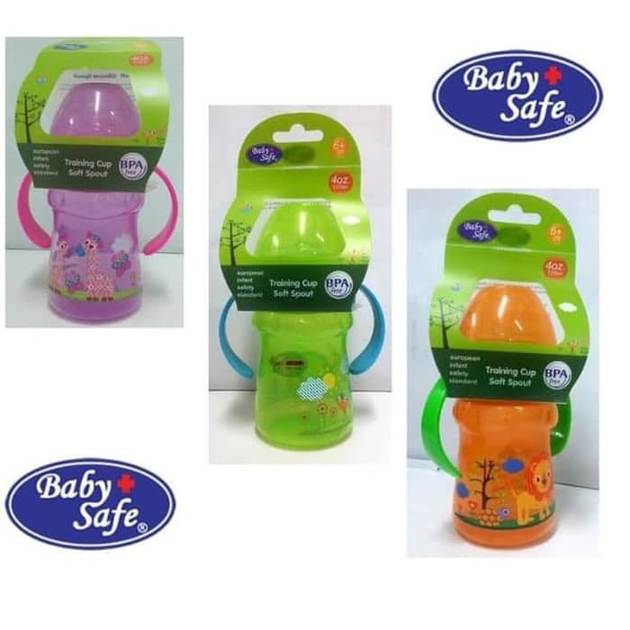 Baby Safe AP005 Cup Soft Spout 125ml Botol Minum Anak Bayi