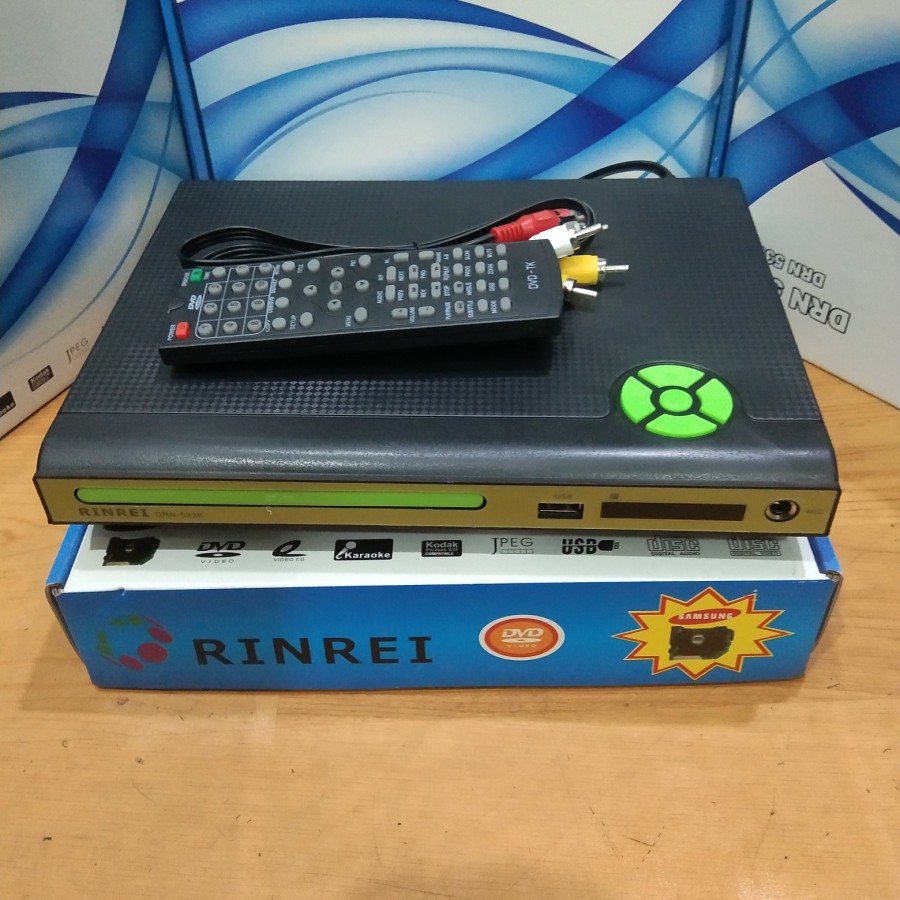 dvd player rinrei body mini plastik