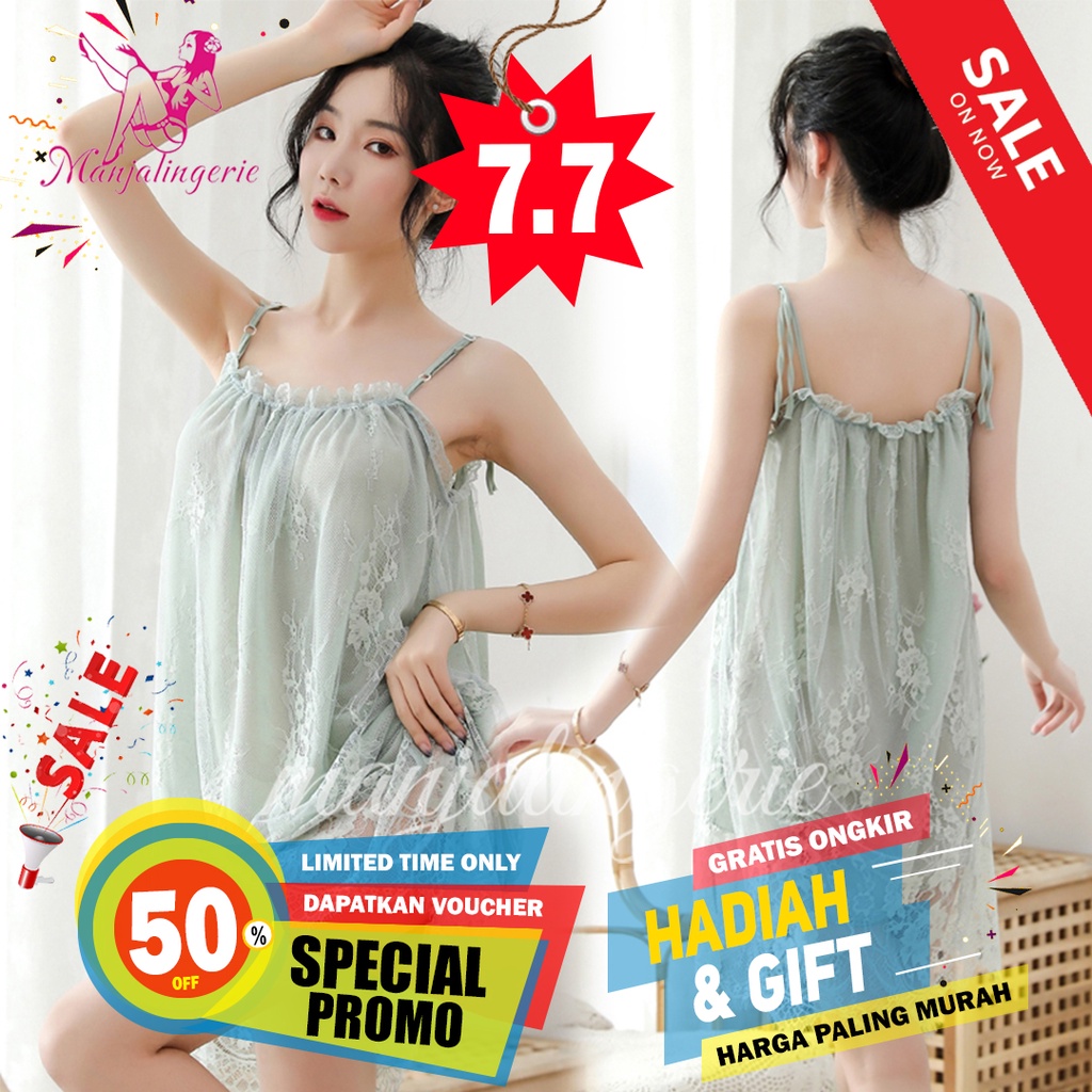 Manjalingerie - Baju Tidur dewasa  dress wanita dewasa 1016