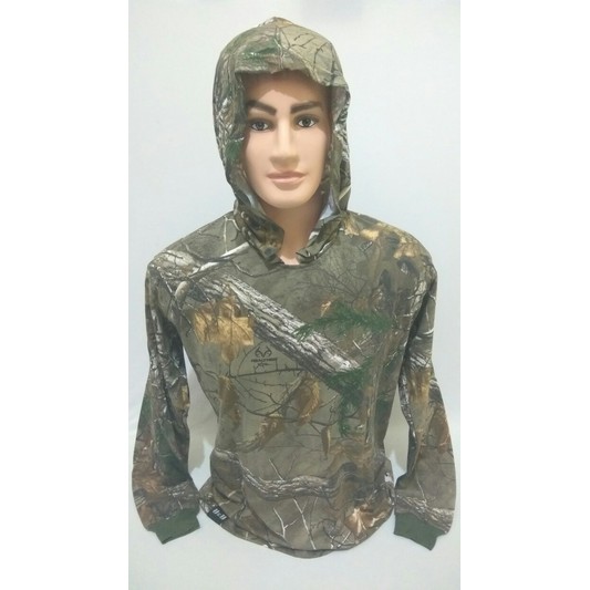 kaos panjang hodie loreng camoflase katun