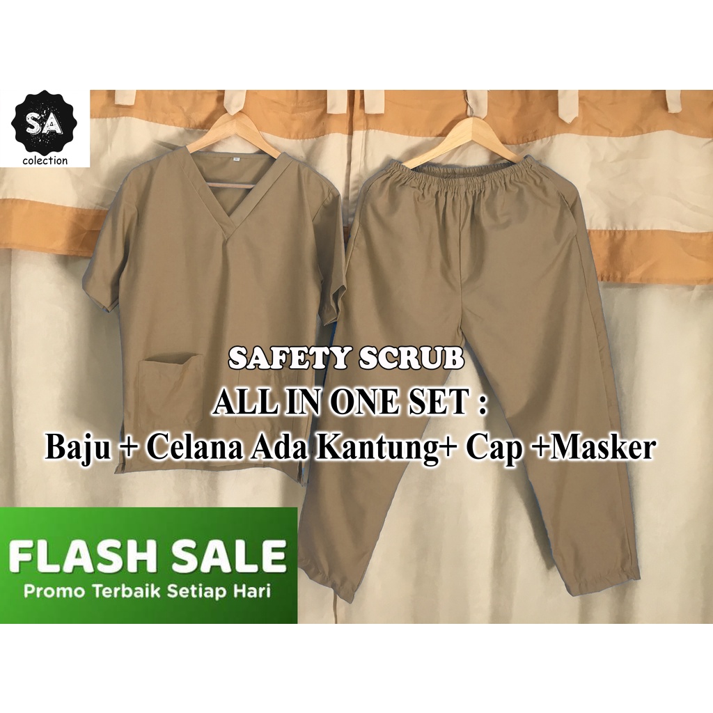 SUPER FLASH SALE!! BAJU OK / BAJU JAGA / SERAGAM MEDIS / BAJU SCRUB / BAJU OKA