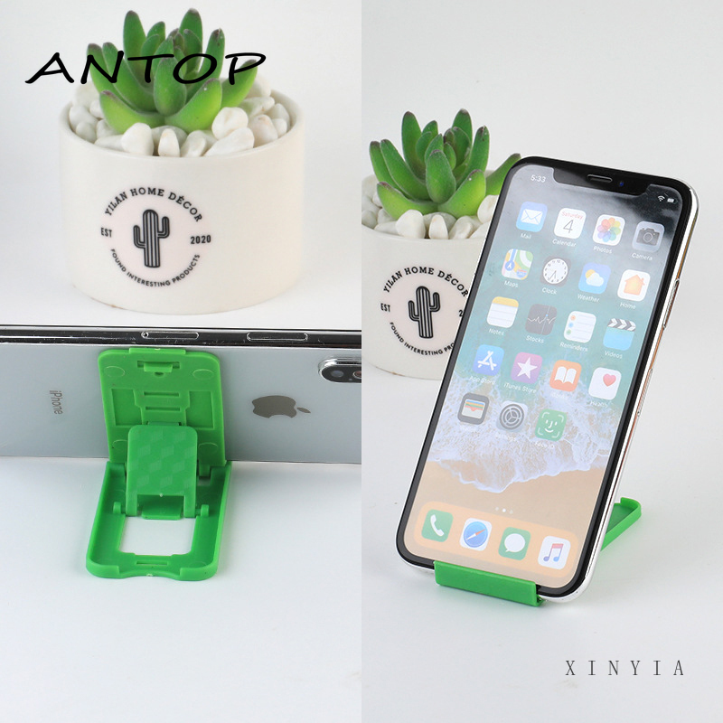 Stand Holder/dudukan Ponsel/tablet Universal Model Lipat Gaya Simple Portabel Untuk Iphone/android ANTOP