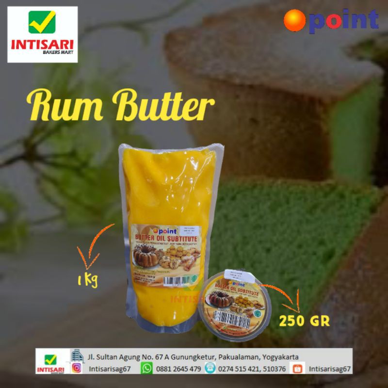 

POINT BUTTER OIL SUBSTITUTE