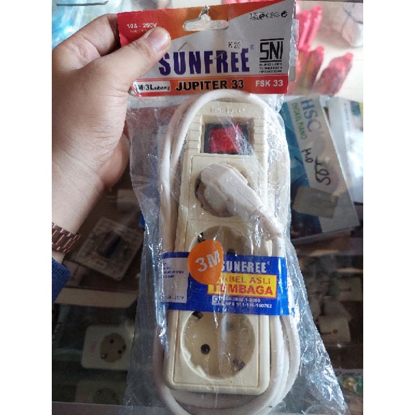 Cok sambung sunfree. cok sambung wayar. terminal wayar. cok sambung tali. stop kontak tali. stop kon