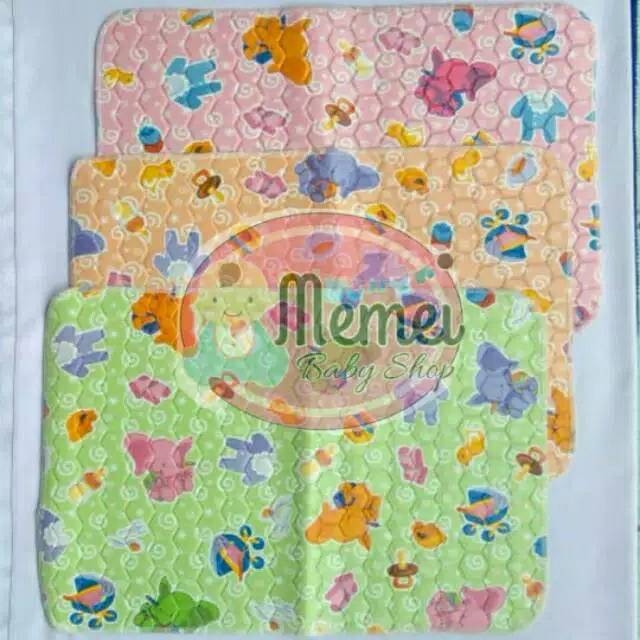 1 LUSIN (12 pcs) Perlak bayi 50x45 cm KECIL harga grosir TERMURAH