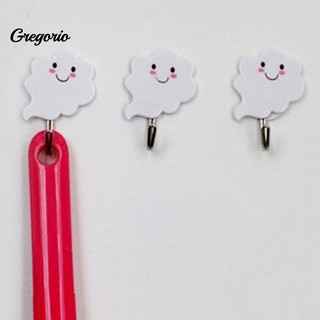 6pcs Gantungan Dinding Pengait Bentuk Awan Untuk Dekorasi 6pcs Gantungan Dinding Pengait Bentuk Awan Untuk Dekorasi