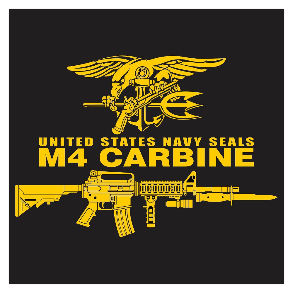 US Navy Seals M4 Carbine 6, Cutting Sticker
