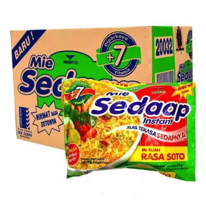 

Terlaris# Mie Sedaap Soto Isi 40 Pcs