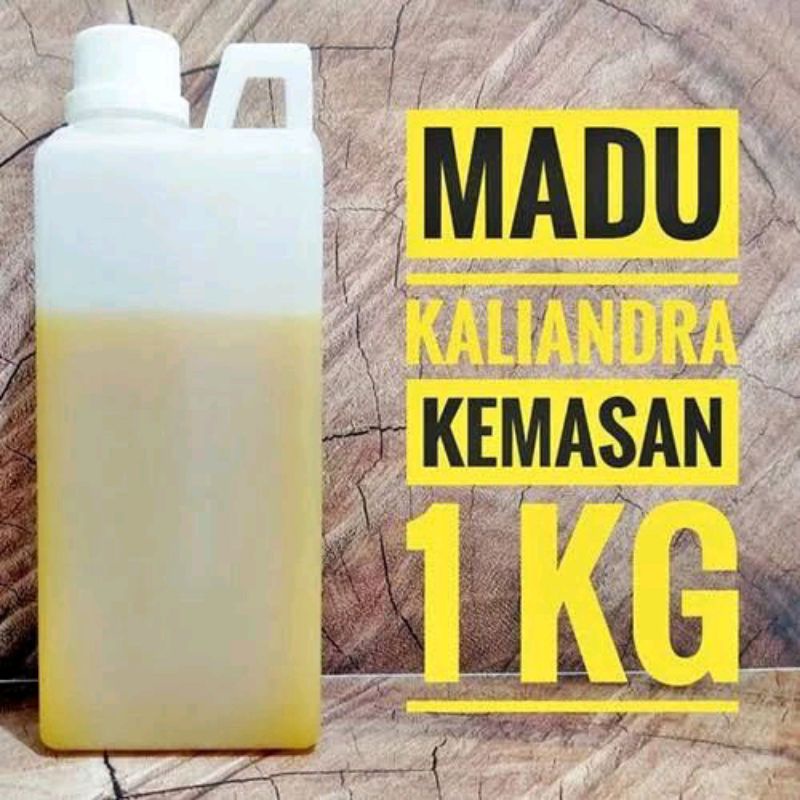 

Madu Kaliandra 100 % Nektar Bunga Panenan Terbaru Kemasan 1 kg. DIJAMIN FRESH !
