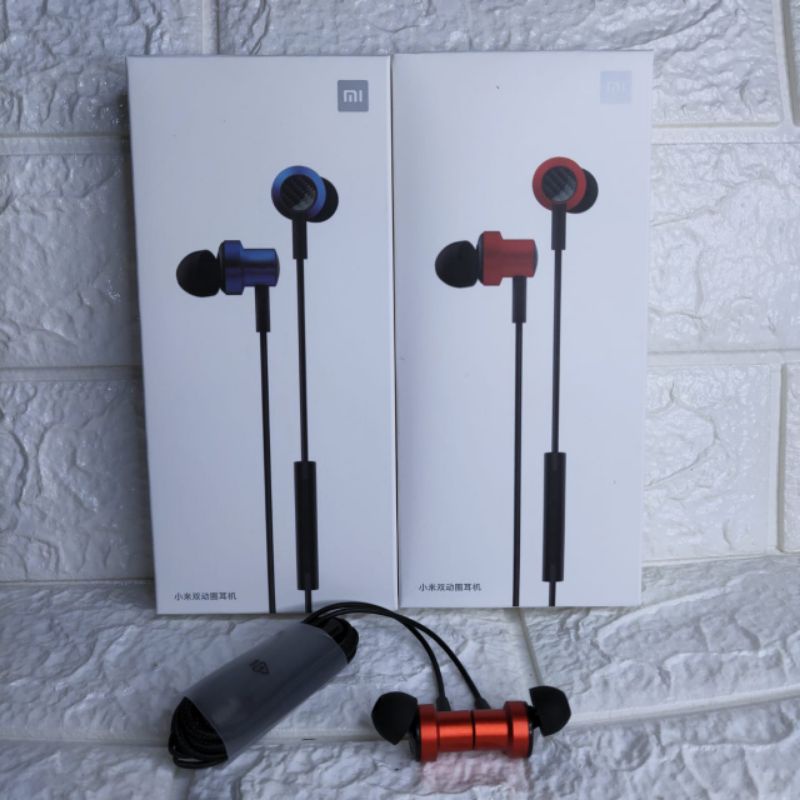 Headset Xiaomi Mi Earphones Basic With Mic Stereo Bass