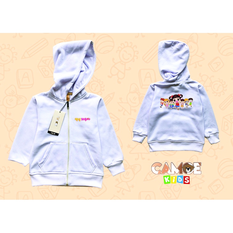 Hoodie Zipper Anak Hello Jadoo And friends net tv