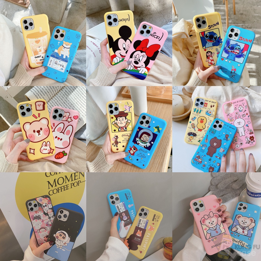 CASING SOFTCASE IPHONE 5 6 6S 7 8 PLUS X XS MAX XR 11 PRO MAX RDM SERIES 2-SOFTCASE MOTIF