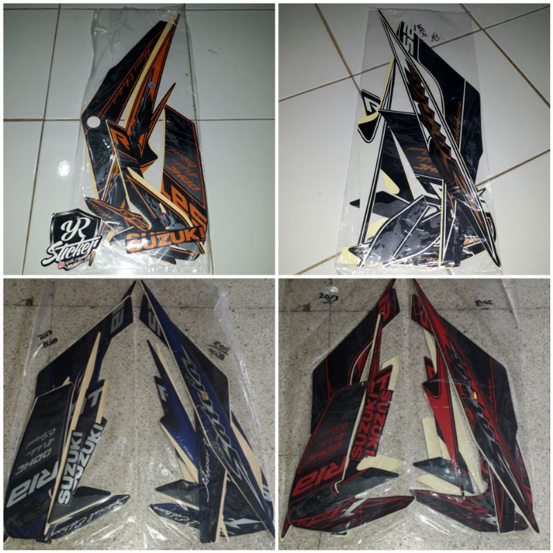 striping sticker suzuki Satria Fu 150 Barong 2012 2013 Spesial Edition