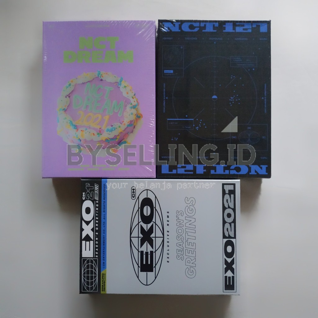 READY STOCK: FULLSET 2021 SEASON GREETING EXO NON BENEFIT