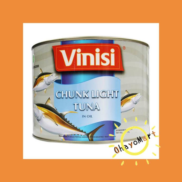 

Vinisi Chunk Light Tuna/ Tuna Kaleng 1,8KG ---Termurah---