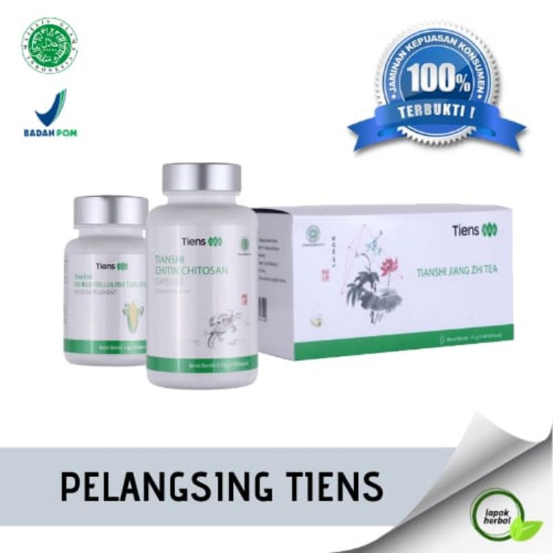 tiens jiang zhi tea teh sapu jagad 100% original tiens idonesia