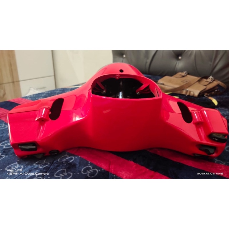 batok set depan belakang vespa lx iget facelift 2021