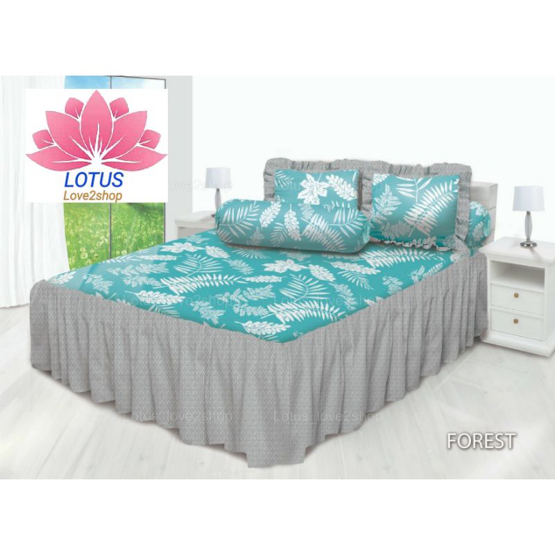 SPREI RUMBAI my love KING SIZE 180x200 motif FOREST