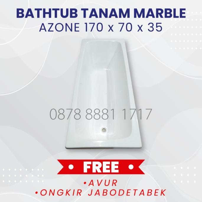 Bathtub Azone Marble Afur Kuningan Free Ongkir Jabodetabek